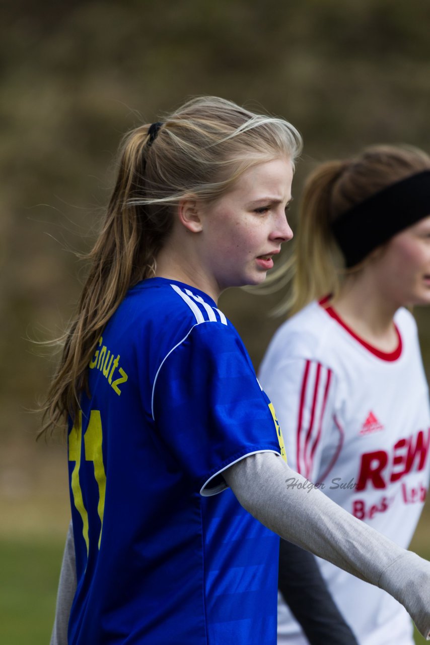 Bild 323 - B-Juniorinnen Tus Tensfeld - TSV Gnutz o.W. : Ergebnis: 1:3